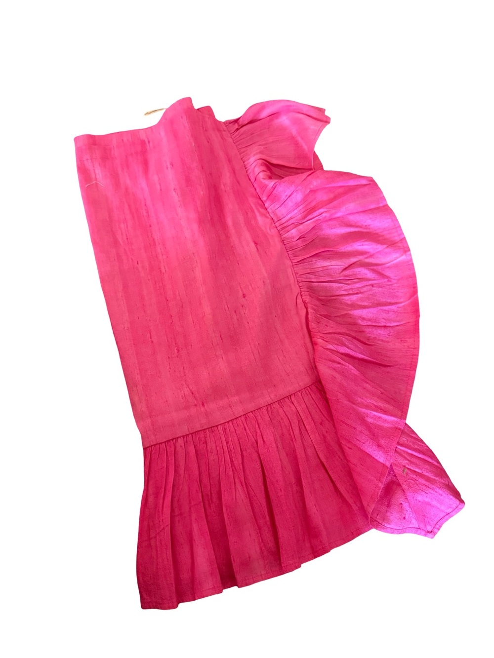 Coniglio Palm Beach MINI RUFFLE POWER PAREO HOT PINK NWT